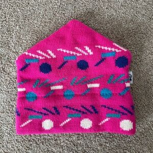 Vintage 80s BLOCK HEATER Cozy Canadian Winter Wool Knit Toque